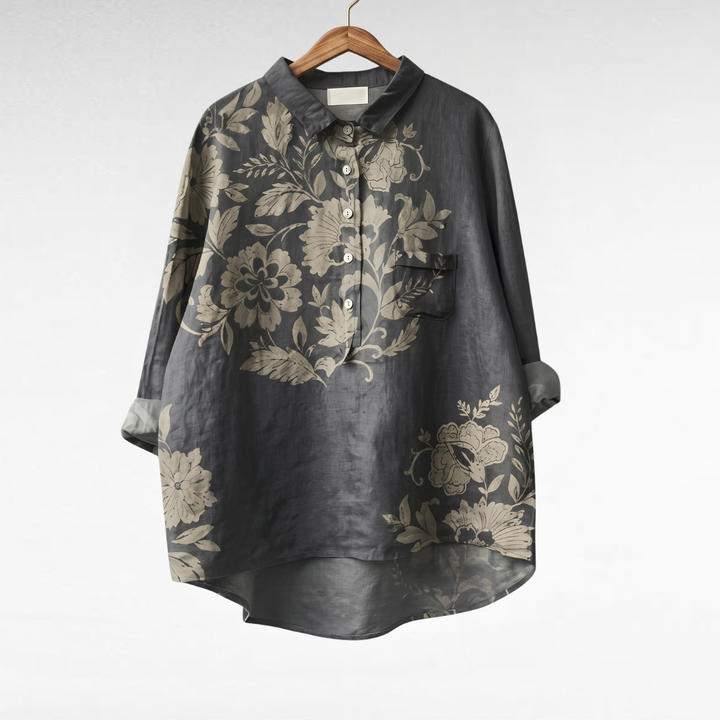 Chiarina – Blusa floreale leggera e raffinata