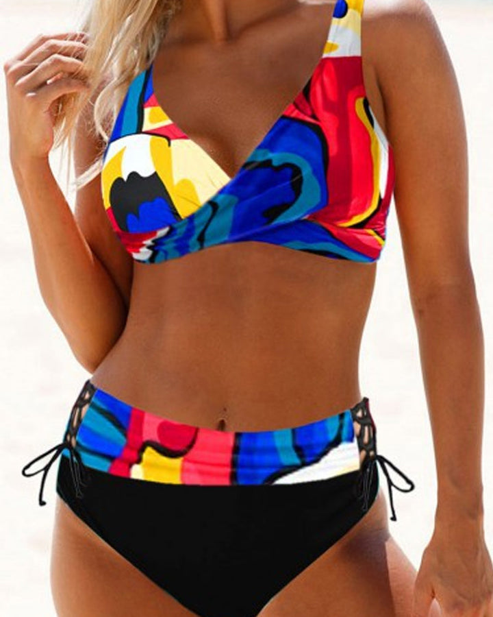 Eva | Bikini Coloré et Joyeux