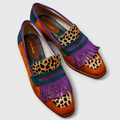 Fallon | Mocassin Marron Léopard