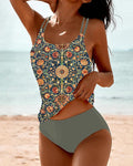 Laluna | Tankini d'été avec Imprimé