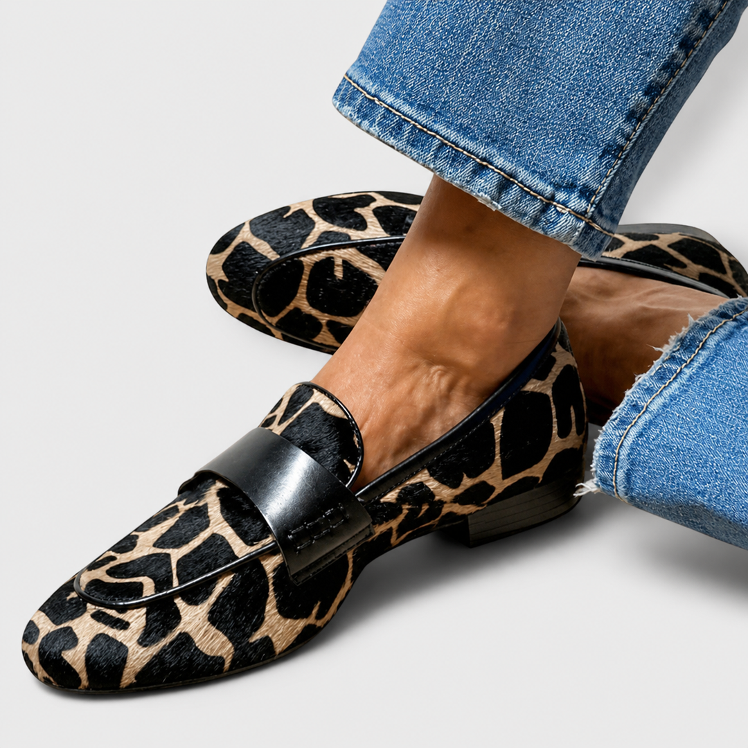 Léonie | Mocassin Léopard