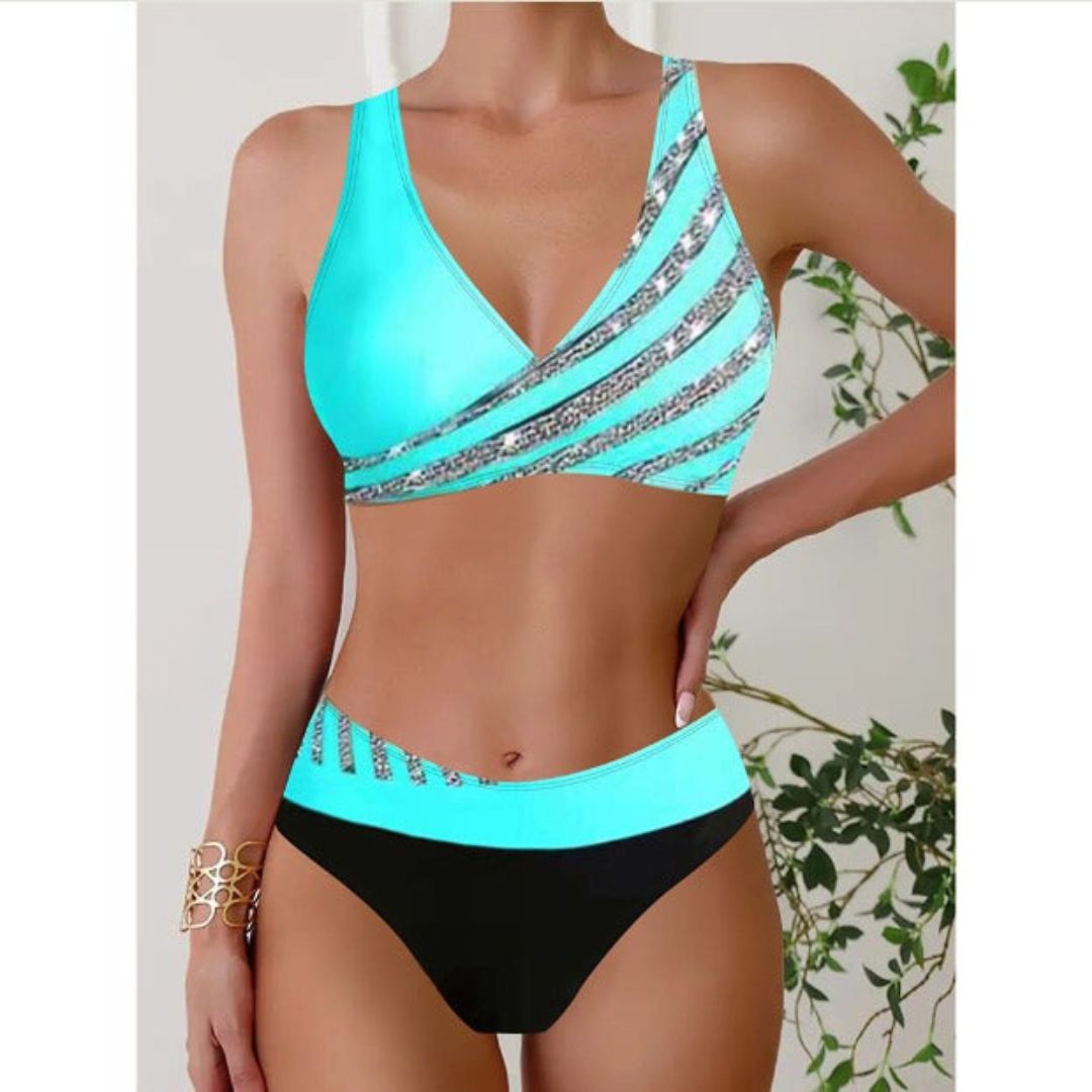 Zoë | Haut de Maillot Imprimé