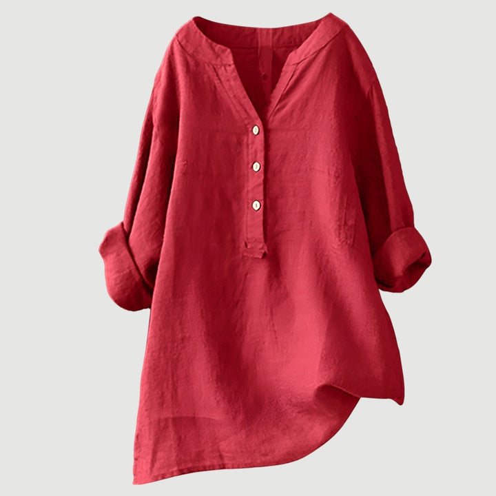 Alessia™ | Blusa fluida dall’eleganza discreta