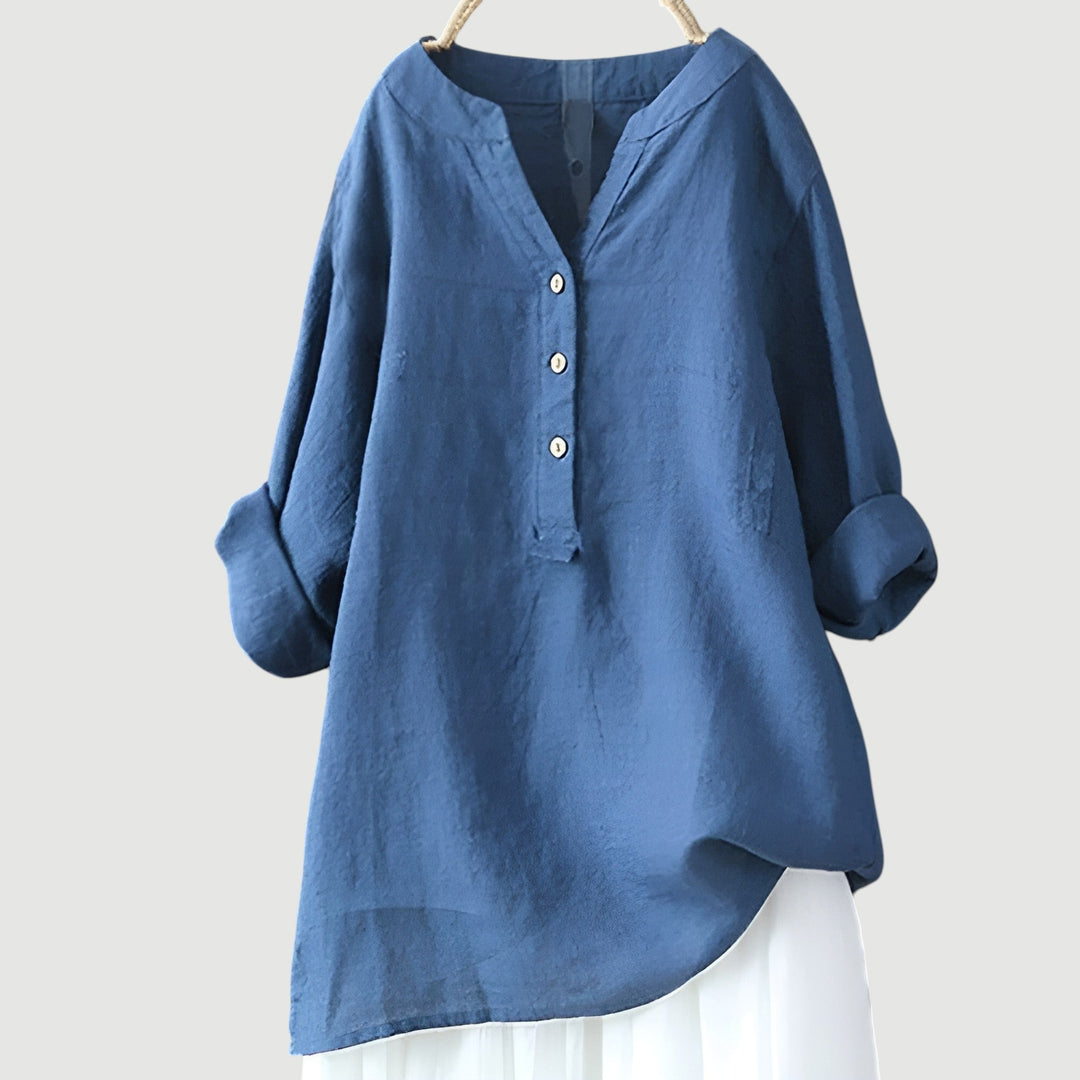 Alessia™ | Blusa fluida dall’eleganza discreta