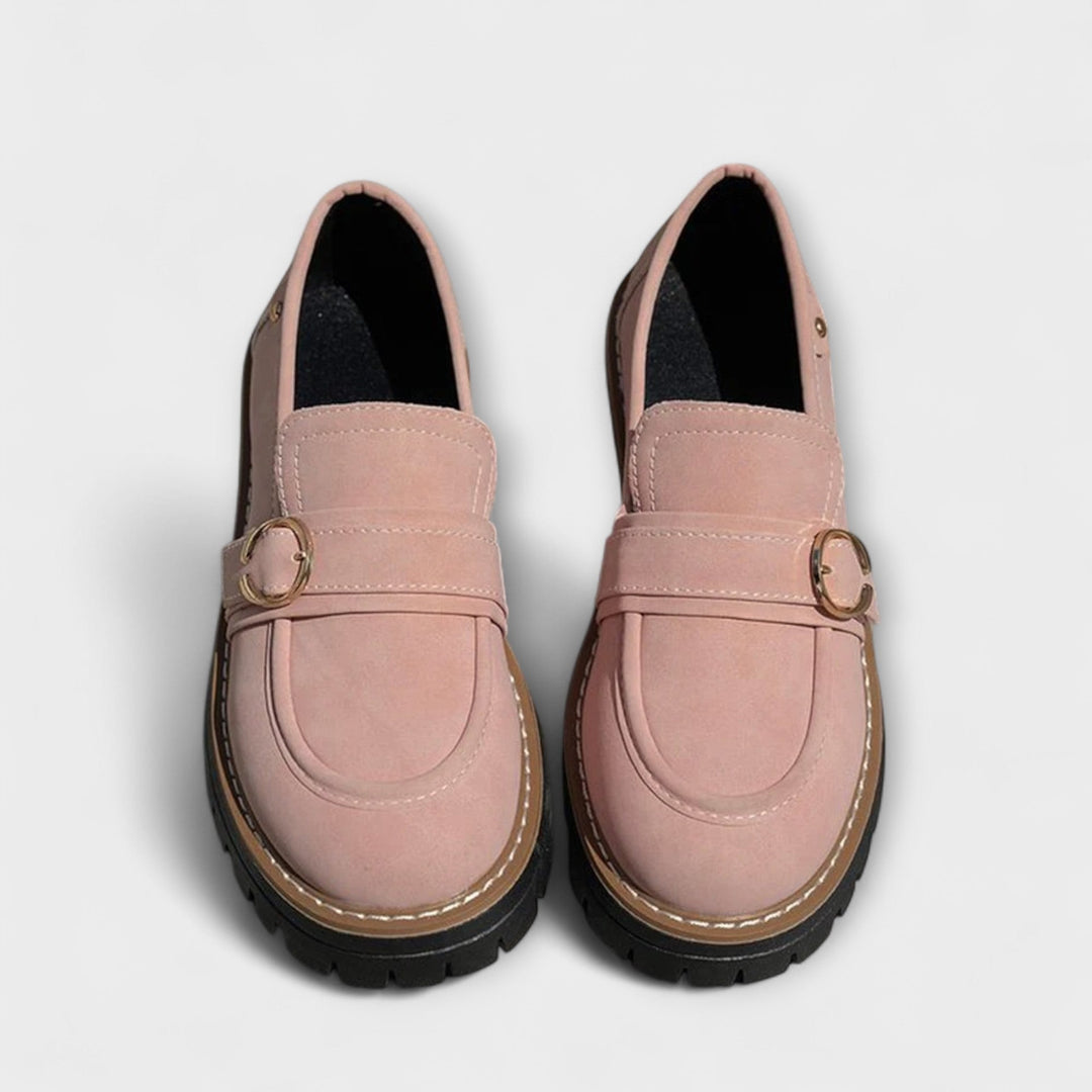 Lora | Mocassins Casual à Bout Ronde