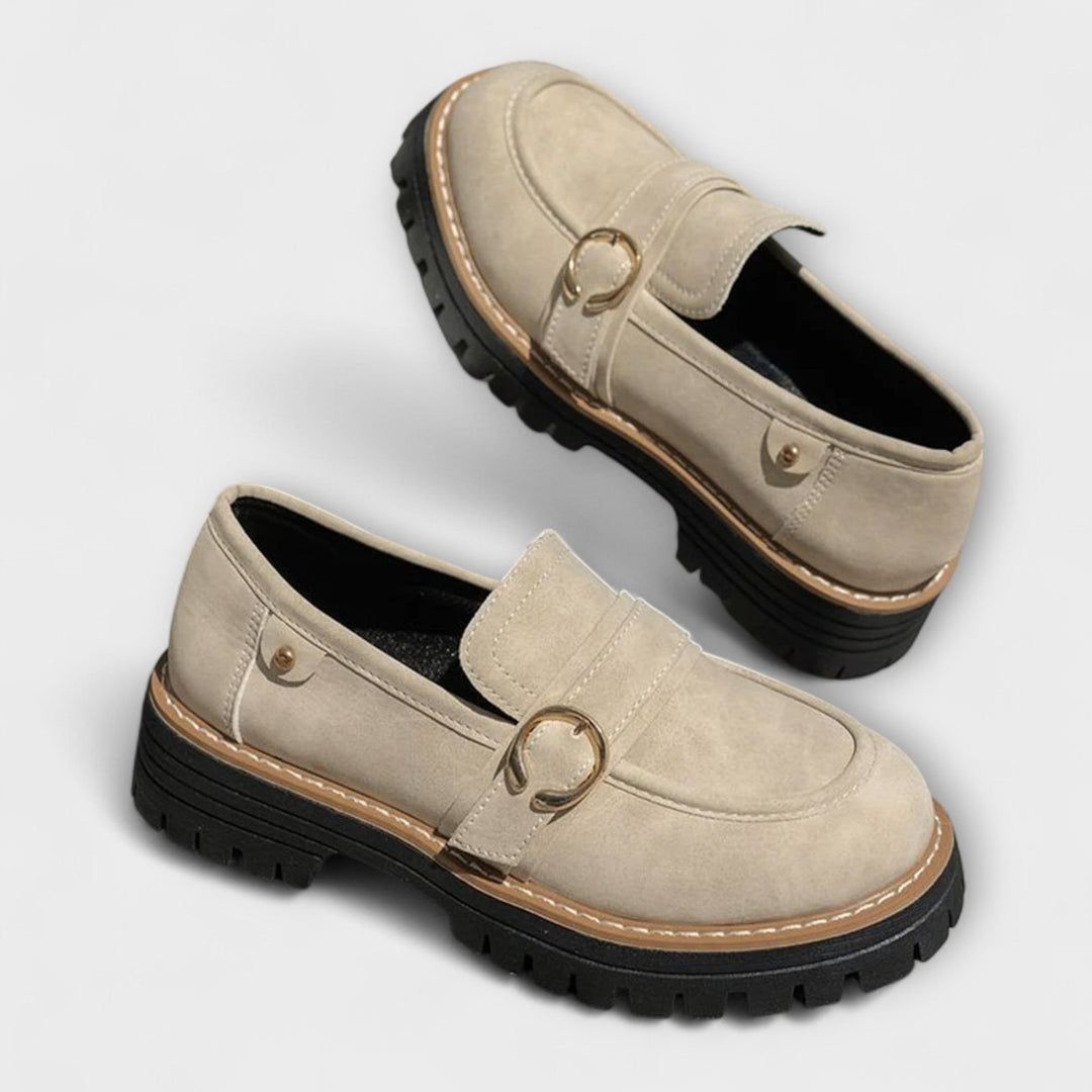 Lora | Mocassins Casual à Bout Ronde
