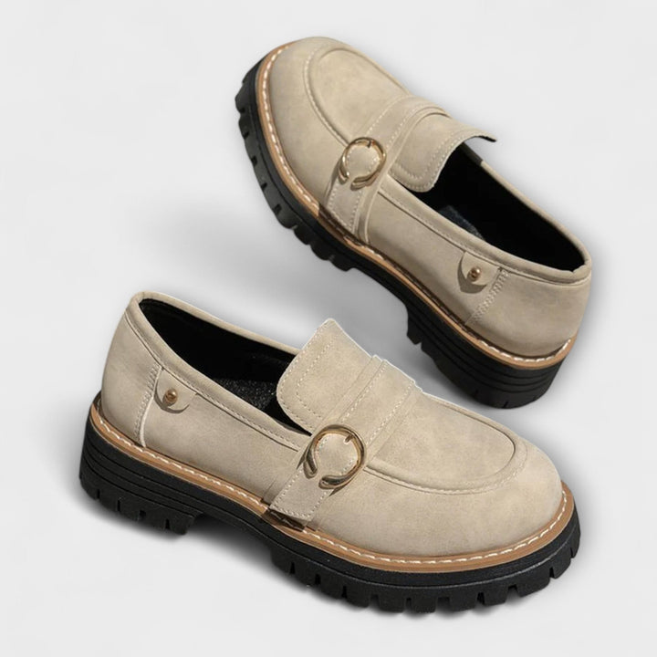 Lora | Mocassins Casual à Bout Ronde